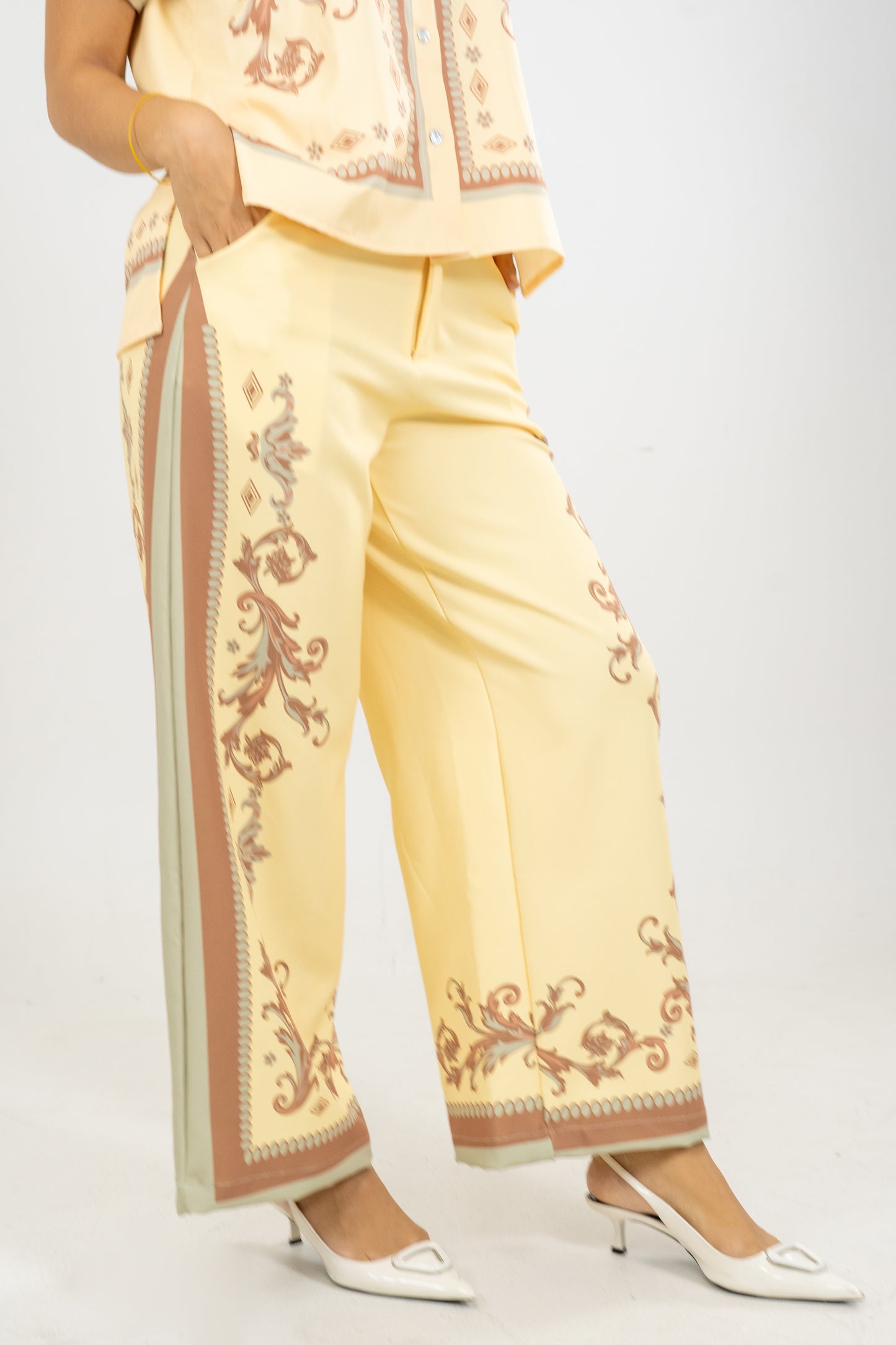 PANTALON DUNA ETERNA - COLOR AMARILLO