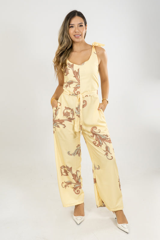 ENTERIZO KATTY ETERNA - COLOR AMARILLO