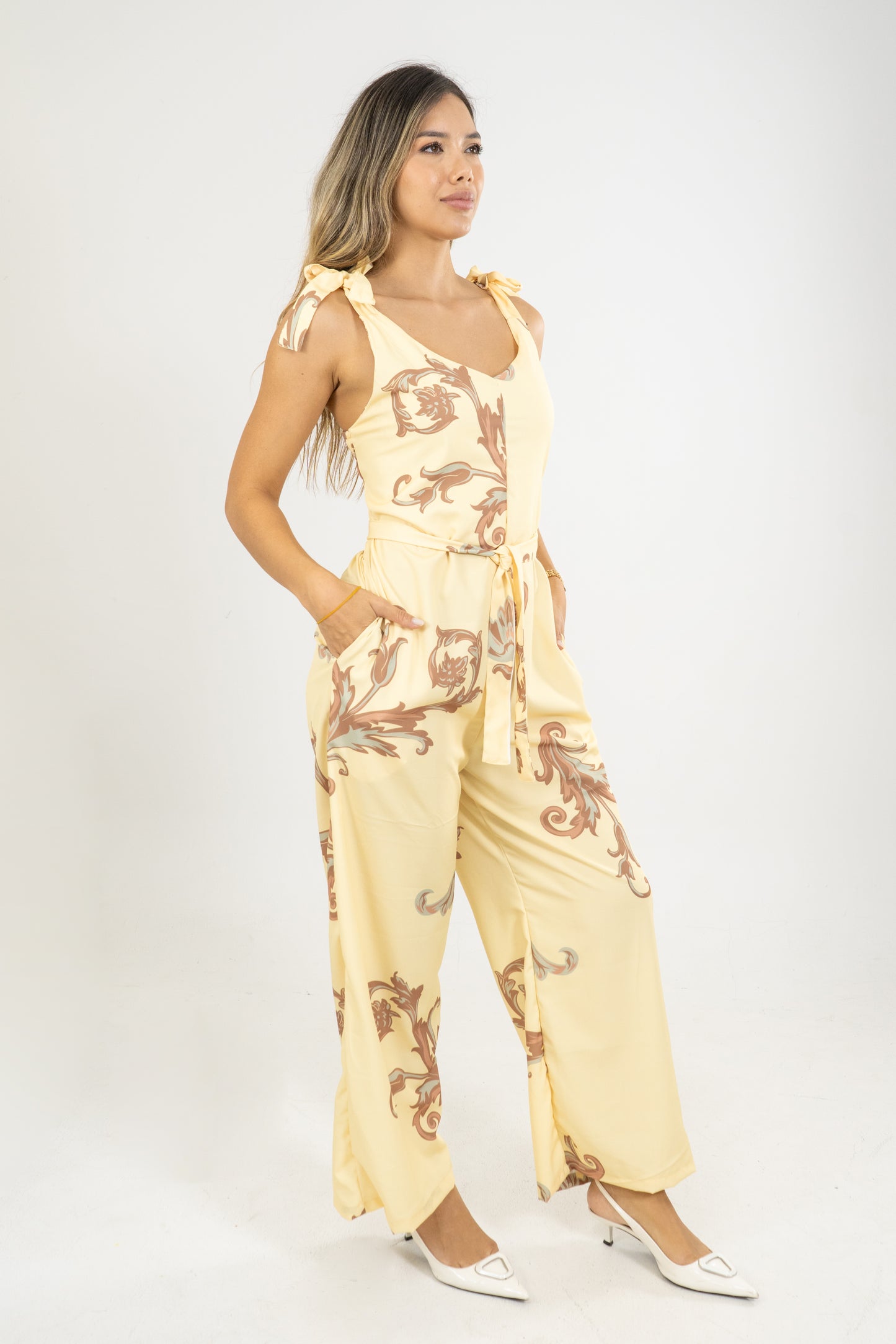 ENTERIZO KATTY ETERNA - COLOR AMARILLO