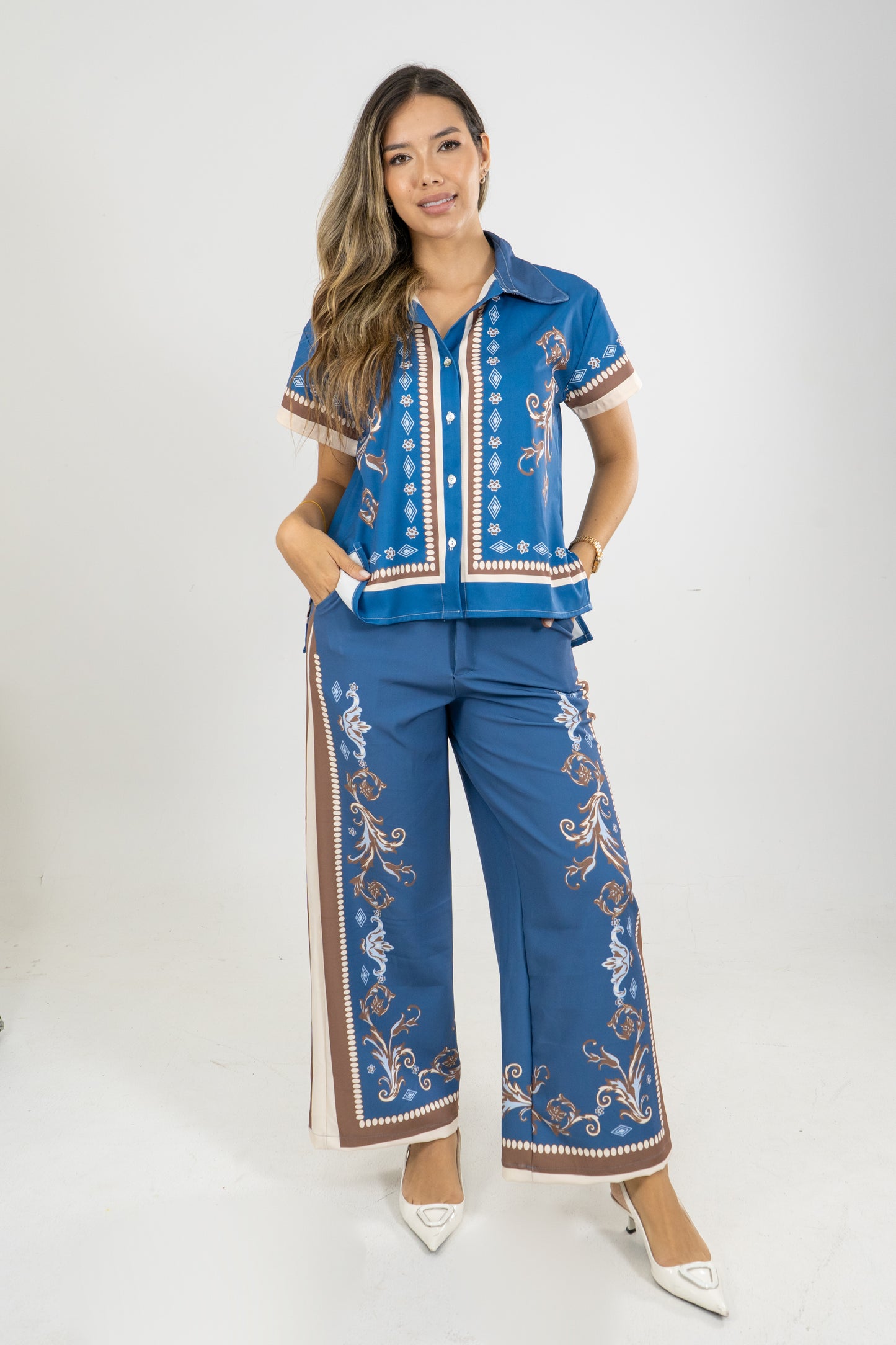 PANTALON DUNA ETERNA - COLOR AZUL