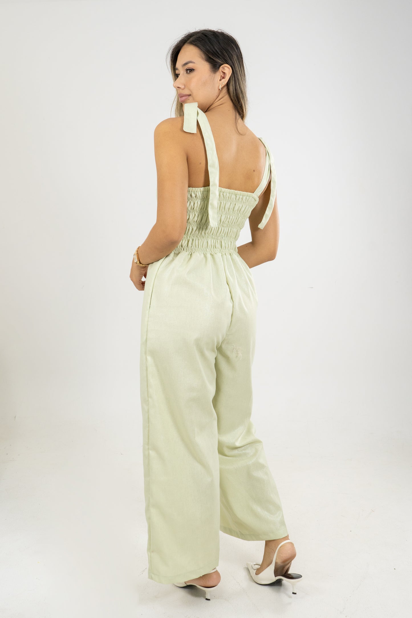 ENTERIZO KATTY SOL NACIENTE & ETERNA - COLOR VERDE MATCHA