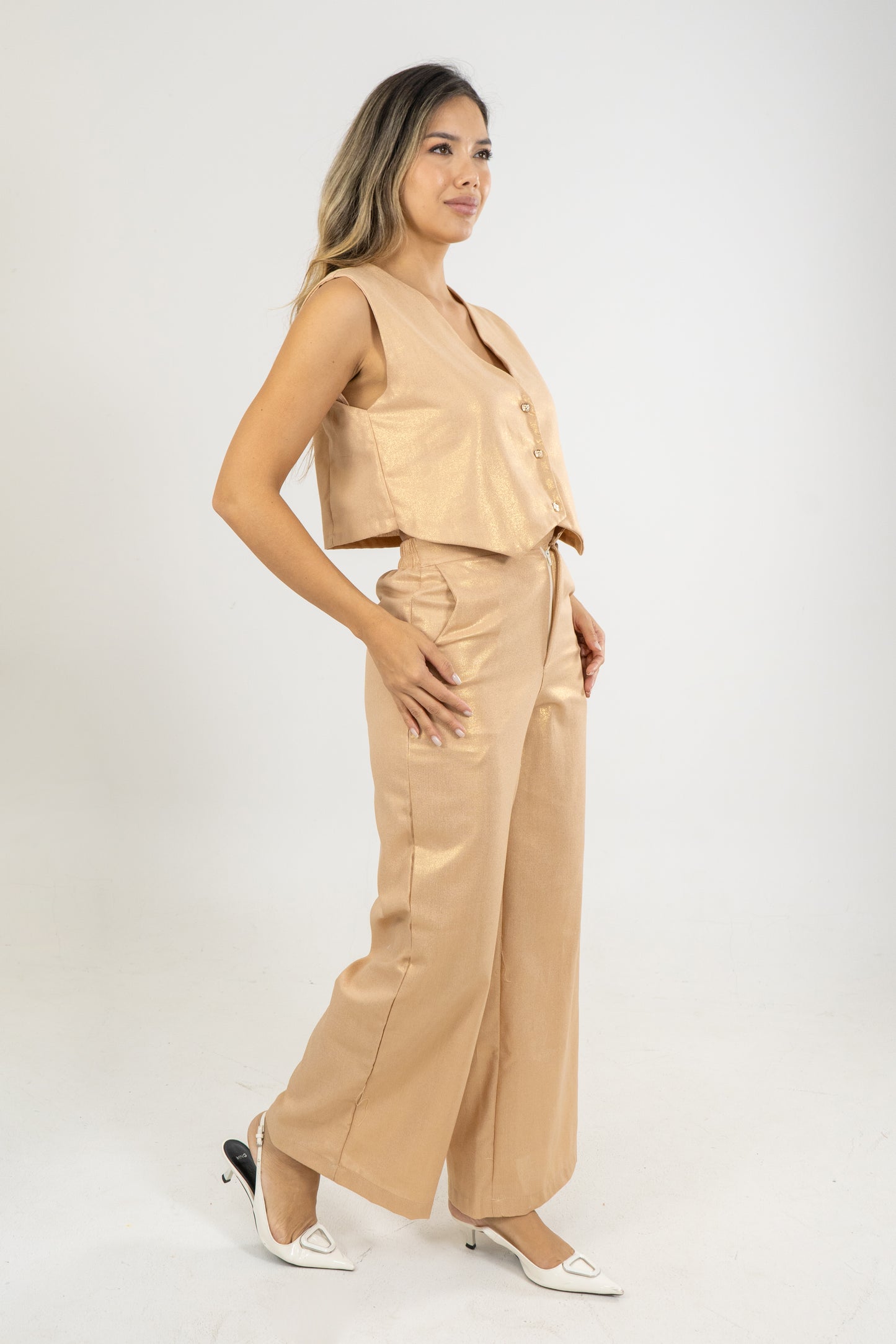 PANTALON DUNA - COLOR GOLD