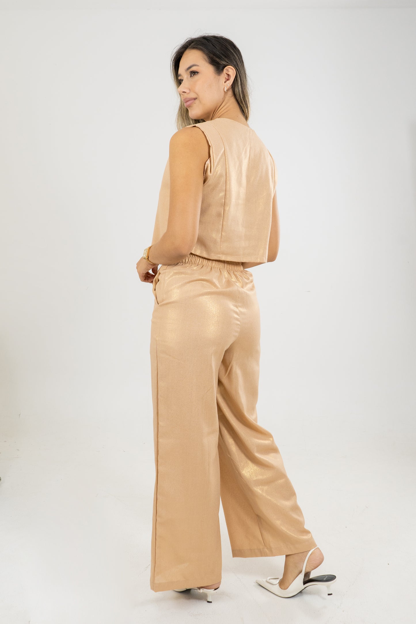 PANTALON DUNA - COLOR GOLD