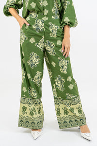 PANTALON CORINA - VERDE OSCURO