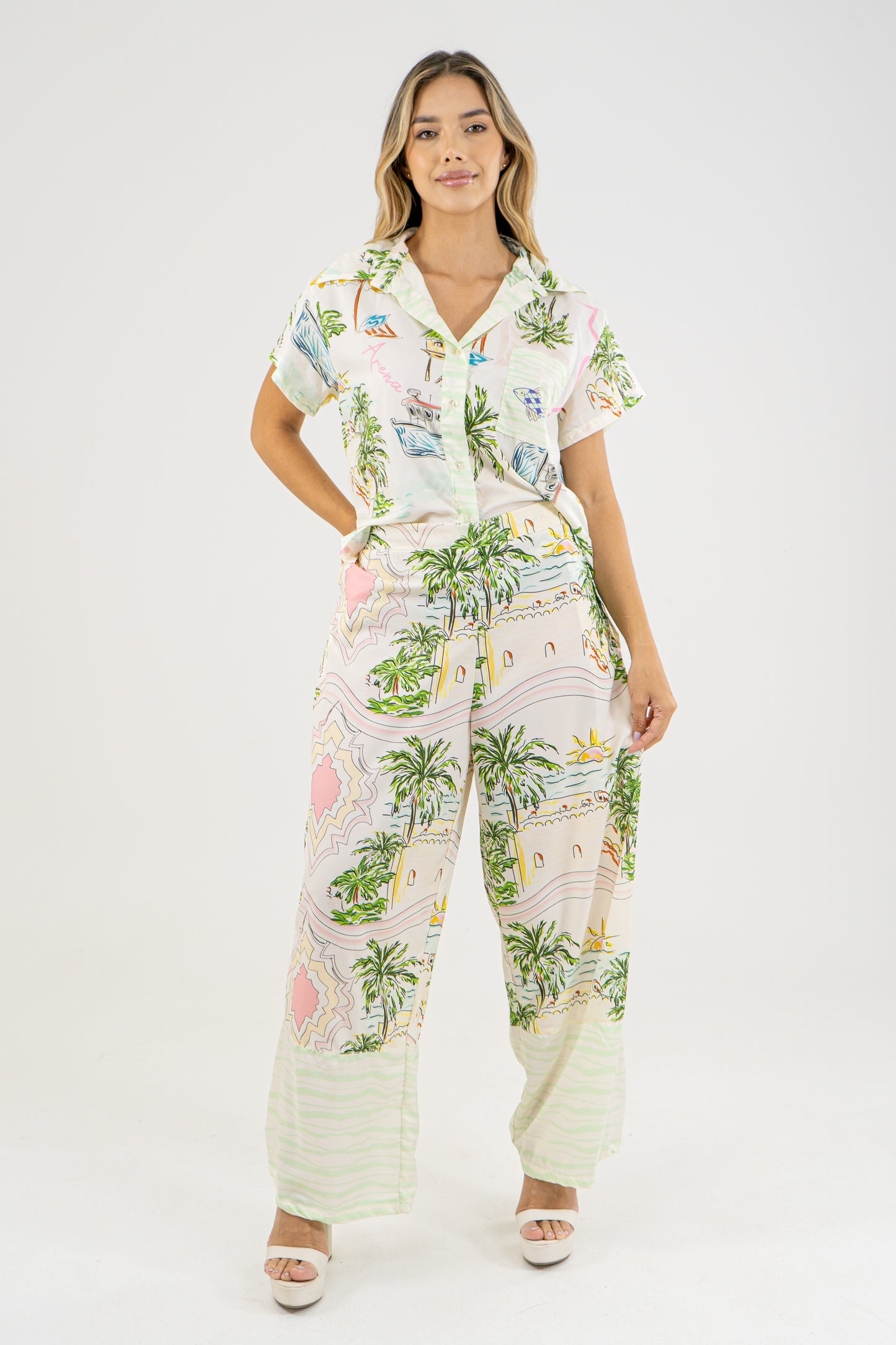 PANTALON ALICIA - PLAYA