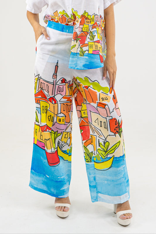 PANTALON JAMAICA - ROJO