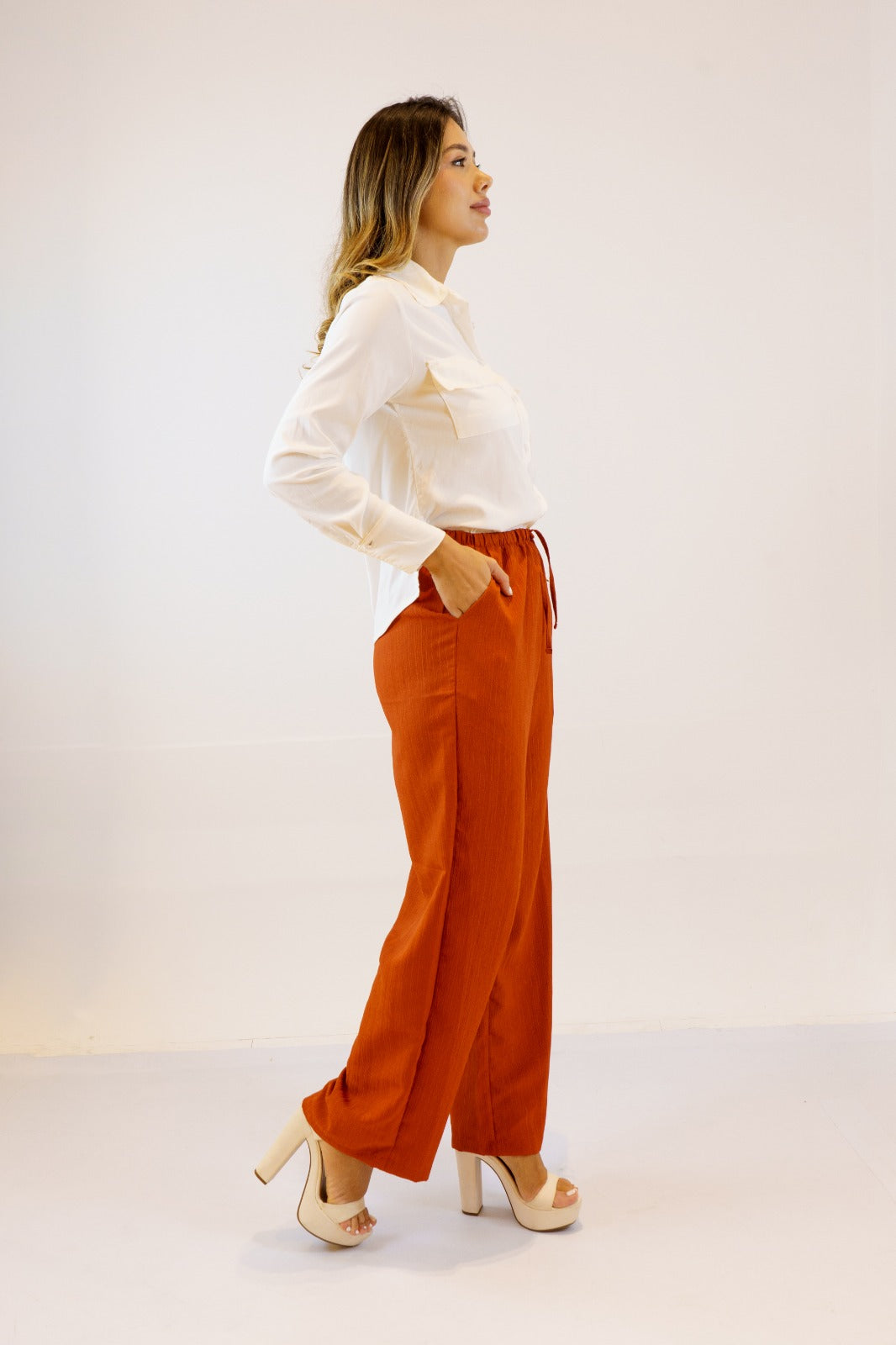PANTALON MAY TERRACOTA