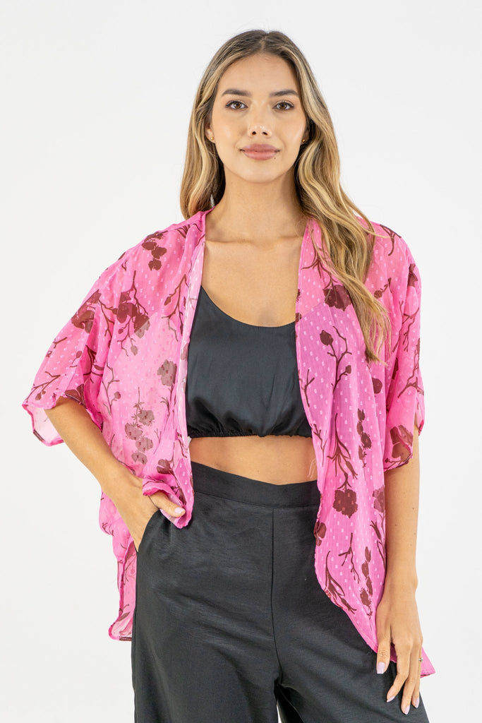 KIMONO KIM II - FUCSIA - Sofisticadas