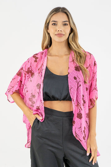 KIMONO KIM II - FUCSIA - Sofisticadas