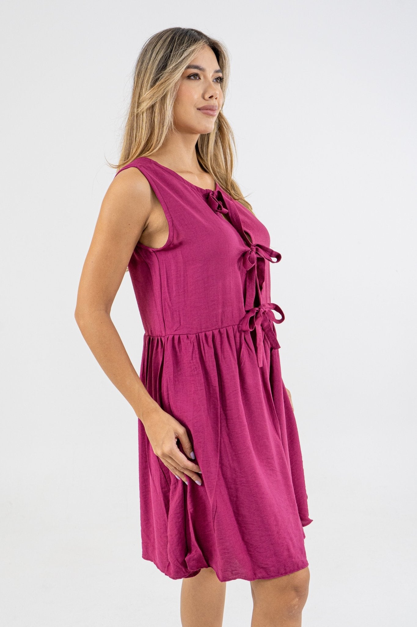 VESTIDO ANDREA I - MAGENTA - Sofisticadas