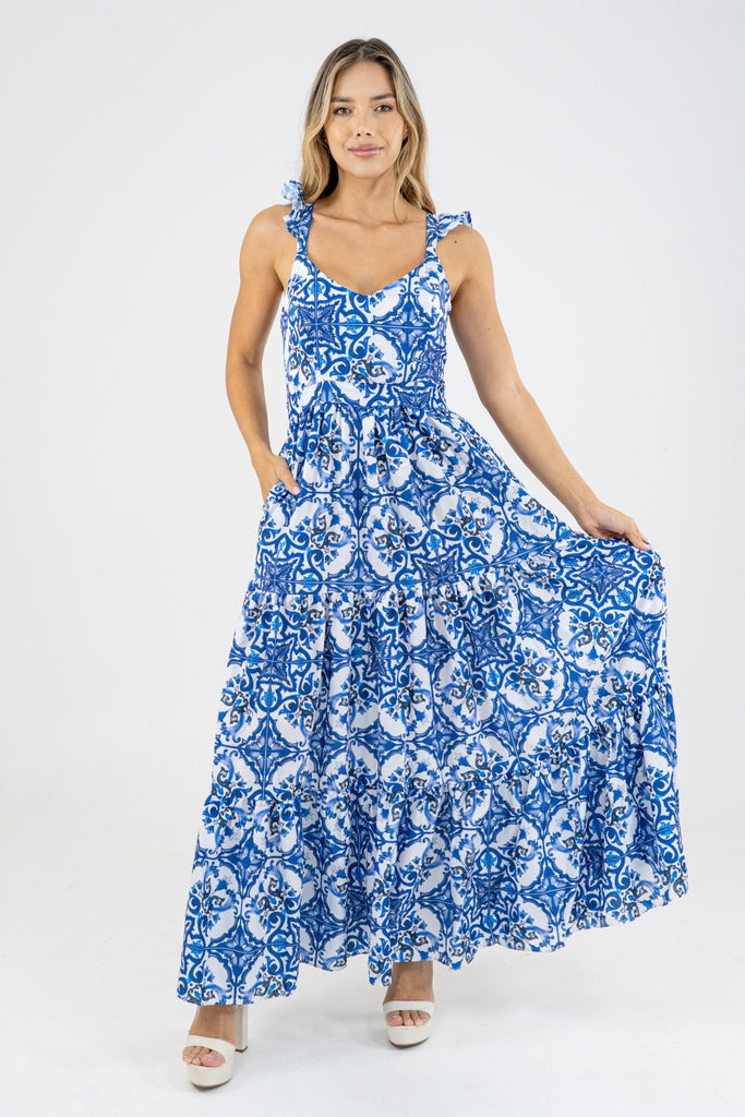 VESTIDO NOA III - AZUL - Sofisticadas