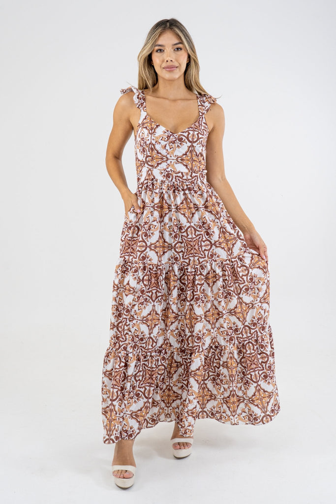 VESTIDO NOA III - MARRON - Sofisticadas